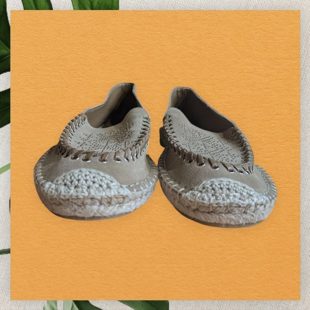 NWOB Zara Faux Suede Espadrilles Size 10 (EU 41)